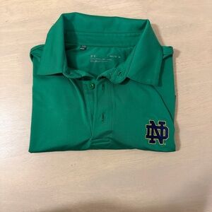 Under Armor Notre Dame Polo